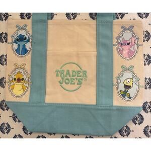 Disney Stitch and Friends Coquette Custom Made Trader Joes Mini Tote